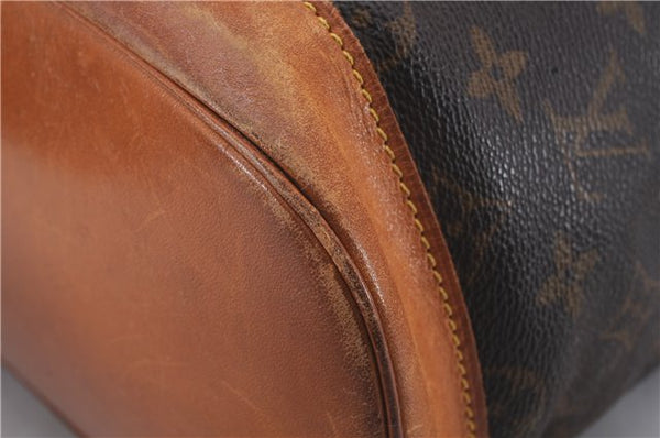 Authentic Louis Vuitton Monogram Montsouris GM Backpack M51135 LV 3446D