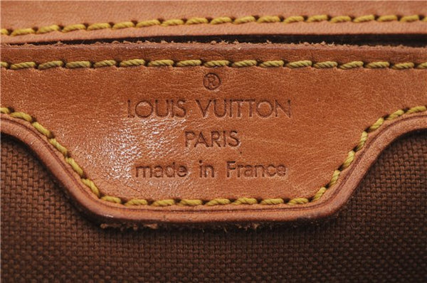 Authentic Louis Vuitton Monogram Montsouris GM Backpack M51135 LV 3446D