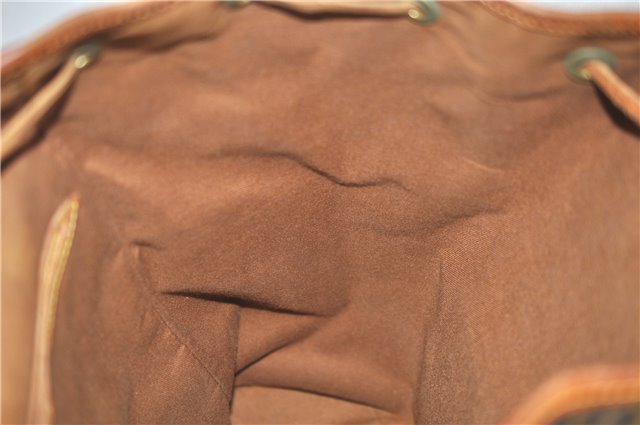 Authentic Louis Vuitton Monogram Montsouris GM Backpack M51135 LV 3446D