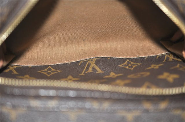 Authentic Louis Vuitton Monogram Montsouris GM Backpack M51135 LV 3446D