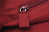 Authentic PRADA Tessuto Double Nylon Shoulder Hand Bag B7952 Red 3448D