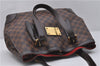 Authentic Louis Vuitton Damier Hampstead MM Shoulder Tote Bag N51204 LV 3451D