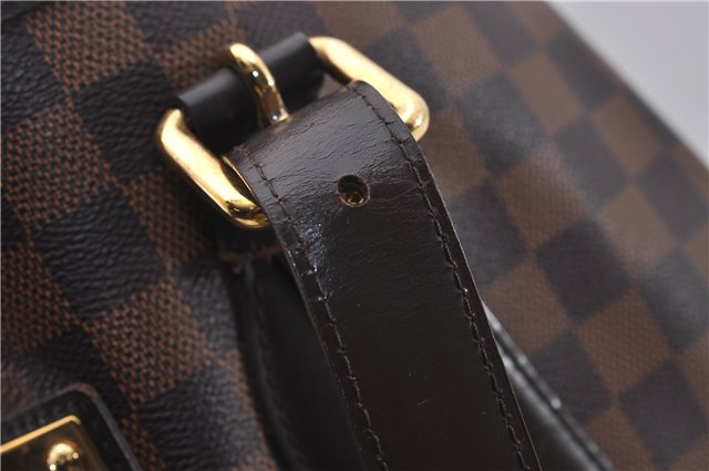 Authentic Louis Vuitton Damier Hampstead MM Shoulder Tote Bag N51204 LV 3451D