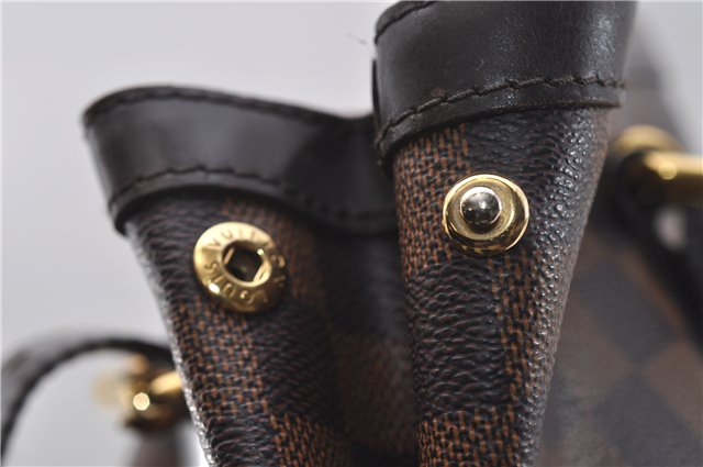 Authentic Louis Vuitton Damier Hampstead MM Shoulder Tote Bag N51204 LV 3451D