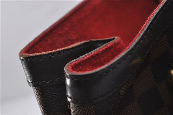 Authentic Louis Vuitton Damier Hampstead MM Shoulder Tote Bag N51204 LV 3451D