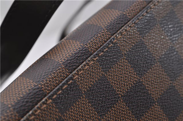 Authentic Louis Vuitton Damier Hampstead MM Shoulder Tote Bag N51204 LV 3451D