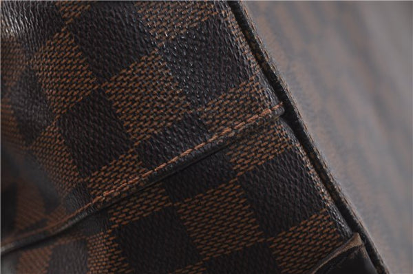 Authentic Louis Vuitton Damier Hampstead MM Shoulder Tote Bag N51204 LV 3451D