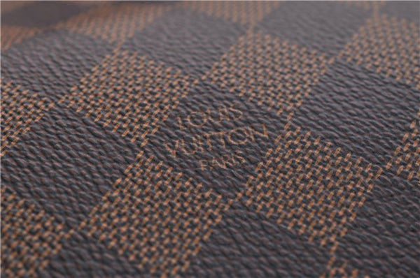 Authentic Louis Vuitton Damier Hampstead MM Shoulder Tote Bag N51204 LV 3451D