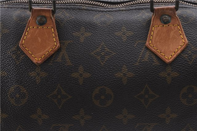 Authentic Louis Vuitton Monogram Speedy 30 Hand Bag M41526 LV 3452D