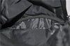 Authentic GUCCI Vintage Backpack Nylon Leather Black 3453F