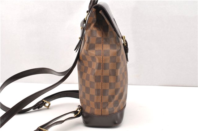 Authentic Louis Vuitton Damier Soho Backpack N51132 LV 3454F