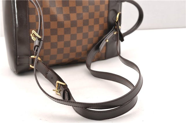 Authentic Louis Vuitton Damier Soho Backpack N51132 LV 3454F