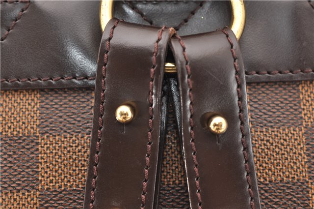 Authentic Louis Vuitton Damier Soho Backpack N51132 LV 3454F