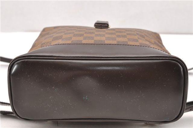 Authentic Louis Vuitton Damier Soho Backpack N51132 LV 3454F