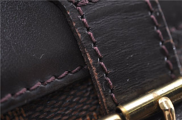 Authentic Louis Vuitton Damier Soho Backpack N51132 LV 3454F