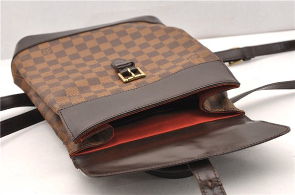 Authentic Louis Vuitton Damier Soho Backpack N51132 LV 3454F