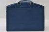 Authentic Louis Vuitton Epi Riviera Hand Bag Blue M48185 LV Junk 3459I