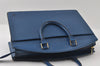 Authentic Louis Vuitton Epi Riviera Hand Bag Blue M48185 LV Junk 3459I