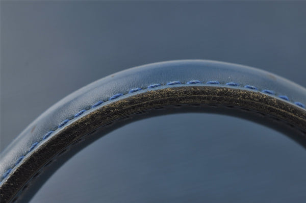 Authentic Louis Vuitton Epi Riviera Hand Bag Blue M48185 LV Junk 3459I