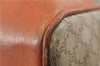 Authentic CELINE Macadam Blason Pattern Boston Hand Bag PVC Leather Beige 3461D