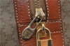 Authentic CELINE Macadam Blason Pattern Boston Hand Bag PVC Leather Beige 3461D