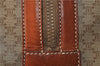 Authentic CELINE Macadam Blason Pattern Boston Hand Bag PVC Leather Beige 3461D