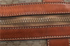 Authentic CELINE Macadam Blason Pattern Boston Hand Bag PVC Leather Beige 3461D