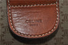 Authentic CELINE Macadam Blason Pattern Boston Hand Bag PVC Leather Beige 3461D