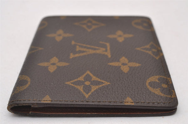 Authentic Louis Vuitton Epi Porte 2 Cartes Vertical Pass Case M60533 Brown 3461I