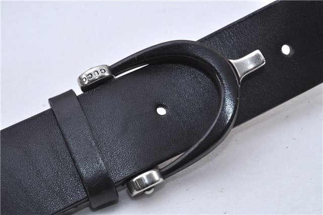 Authentic GUCCI Vintage Belt Leather Size 90cm 35.4