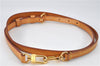 Authentic Louis Vuitton Leather Shoulder Strap Beige 43.3-47.2" LV 3468F