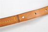 Authentic Louis Vuitton Leather Shoulder Strap Beige 43.3-47.2" LV 3468F