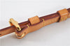 Authentic Louis Vuitton Leather Shoulder Strap Beige 43.3-47.2" LV 3468F