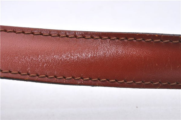 Auth Louis Vuitton Epi Cartouchiere MM Shoulder Cross Bag M52243 Brown 3469D