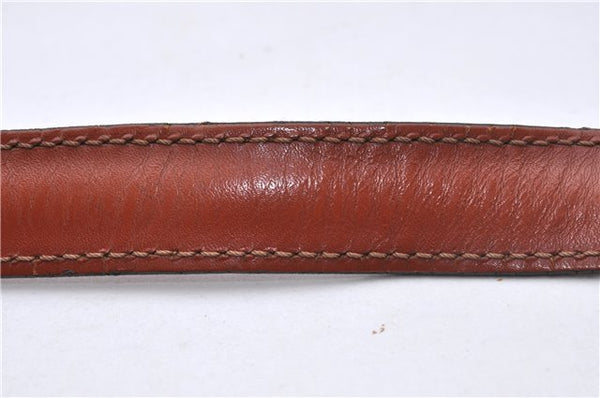 Auth Louis Vuitton Epi Cartouchiere MM Shoulder Cross Bag M52243 Brown 3469D