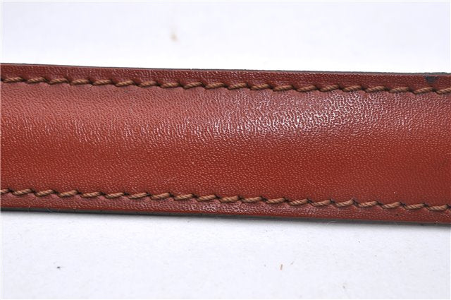 Auth Louis Vuitton Epi Cartouchiere MM Shoulder Cross Bag M52243 Brown 3469D