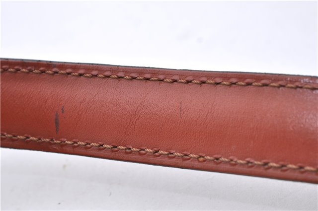 Auth Louis Vuitton Epi Cartouchiere MM Shoulder Cross Bag M52243 Brown 3469D