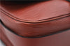 Auth Louis Vuitton Epi Cartouchiere MM Shoulder Cross Bag M52243 Brown 3469D