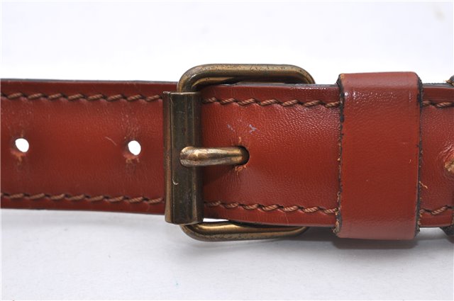 Auth Louis Vuitton Epi Cartouchiere MM Shoulder Cross Bag M52243 Brown 3469D