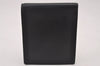 Authentic YVES SAINT LAURENT Vintage Bifold Wallet Purse Leather Black 3469I