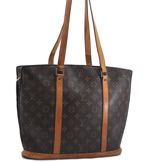 Authentic Louis Vuitton Monogram Babylone Shoulder Tote Bag M51102 LV 3472D