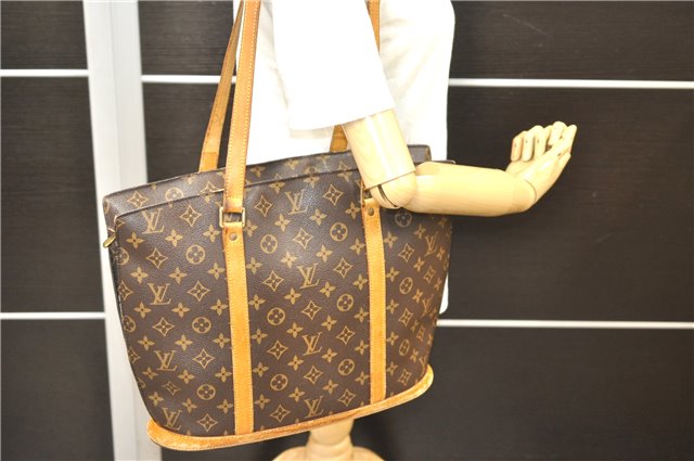 Authentic Louis Vuitton Monogram Babylone Shoulder Tote Bag M51102 LV 3472D