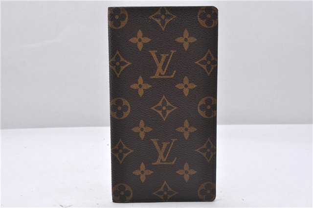 Auth Louis Vuitton Monogram Porte Valeurs Cartes Credit Wallet M61823 LV 3473D