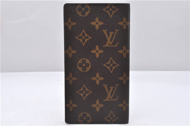 Auth Louis Vuitton Monogram Porte Valeurs Cartes Credit Wallet M61823 LV 3473D