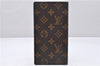 Auth Louis Vuitton Monogram Porte Valeurs Cartes Credit Wallet M61823 LV 3473D