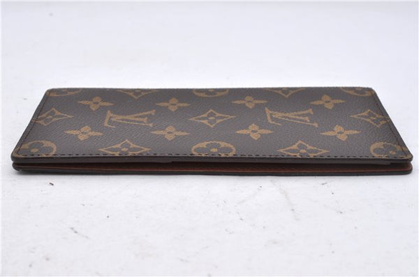 Auth Louis Vuitton Monogram Porte Valeurs Cartes Credit Wallet M61823 LV 3473D