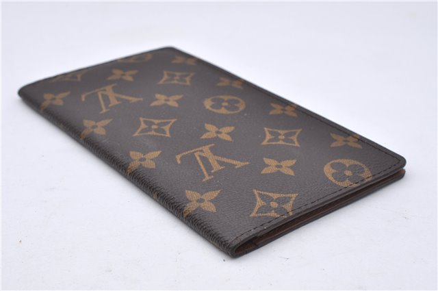 Auth Louis Vuitton Monogram Porte Valeurs Cartes Credit Wallet M61823 LV 3473D