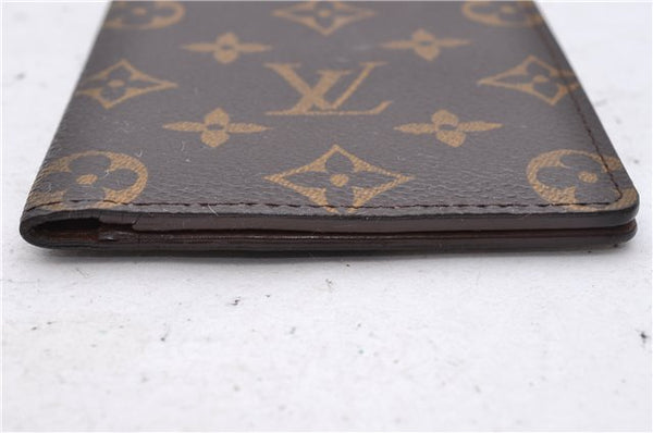 Auth Louis Vuitton Monogram Porte Valeurs Cartes Credit Wallet M61823 LV 3473D