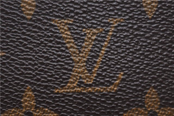 Auth Louis Vuitton Monogram Porte Valeurs Cartes Credit Wallet M61823 LV 3473D