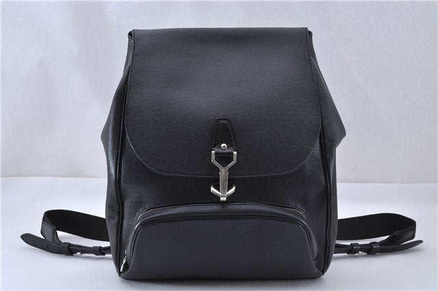 Authentic Louis Vuitton Taiga Cashier Backpack Black M30172 LV 3474F